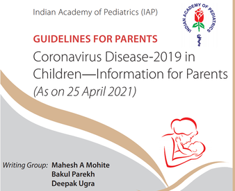 COVID-19 Guidance to Parents-IAP April 2021
